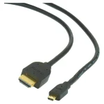 Cablexpert HDMI 1.4 Cable HDMI male - micro HDMI male 1.8m Μαύρο