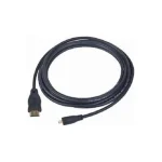 Cablexpert HDMI 1.4 Cable HDMI male - micro HDMI male 1.8m Μαύρο - Image 5