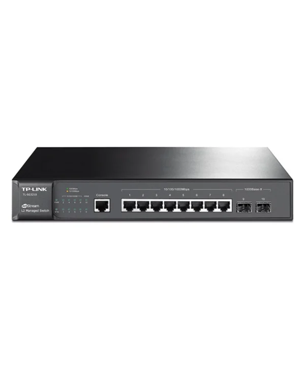TP-LINK TL-SG3210 v3 Managed L2 Switch με 8 Θύρες Ethernet και 2 SFP Θύρες TL-SG3210