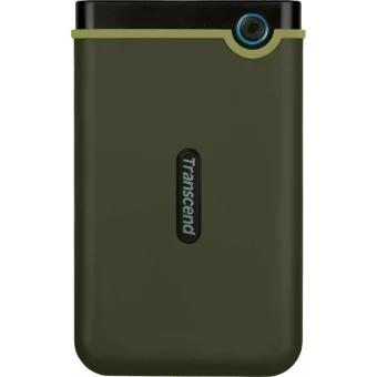 Transcend StoreJet 25M3 USB 3.0 Εξωτερικός HDD 2TB 2.5" Military Green