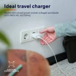 Trust Φορτιστής με Θύρα USB-C και Καλώδιο USB-C - USB-C 45W Power Delivery Λευκός (Maxo) - Image 3
