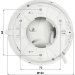 Dahua Hdw5442tmpase0280bs3 IP Κάμερα Παρακολούθησης Full HD+ 4MP Αδιάβροχη με Μικρόφωνο και Φακό 2.8mm - Image 5