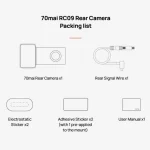 70Mai Rear Camera Only RC09 FHD Black MIDRIVERC09 - Image 5