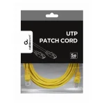 Cablexpert U/UTP Cat.5e Καλώδιο Δικτύου Ethernet 5m Κίτρινο 1τμχ - Image 3