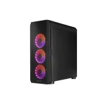 Chieftec Scorpion 4 Mini Tower Κουτί Υπολογιστή με Πλαϊνό Παράθυρο και RGB Φωτισμό Μαύρο - Image 5