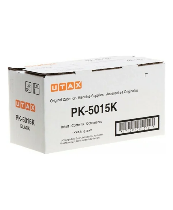 Utax PK-5015K Γνήσιο Toner Laser Εκτυπωτή Μαύρο 4000 Σελίδων (1T02R70UT0) 1T02R70UT0