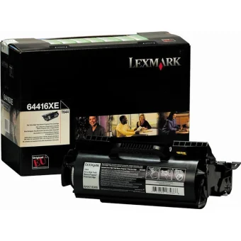 Lexmark 64016HE Γνήσιο Toner Laser Εκτυπωτή Μαύρο High Capacity 21000 Σελίδων 64016HE 64016HE