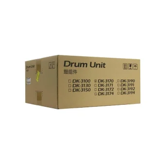 Kyocera DK-3170 Γνήσιο Drum Laser Εκτυπωτή Μαύρο 300000 Σελίδων 302T993060 302T993060