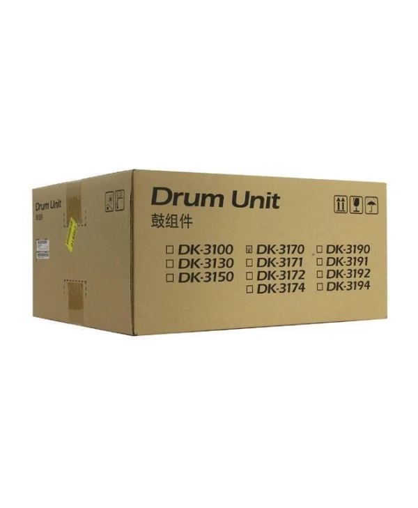 Kyocera DK-3170 Γνήσιο Drum Laser Εκτυπωτή Μαύρο 300000 Σελίδων 302T993060 302T993060