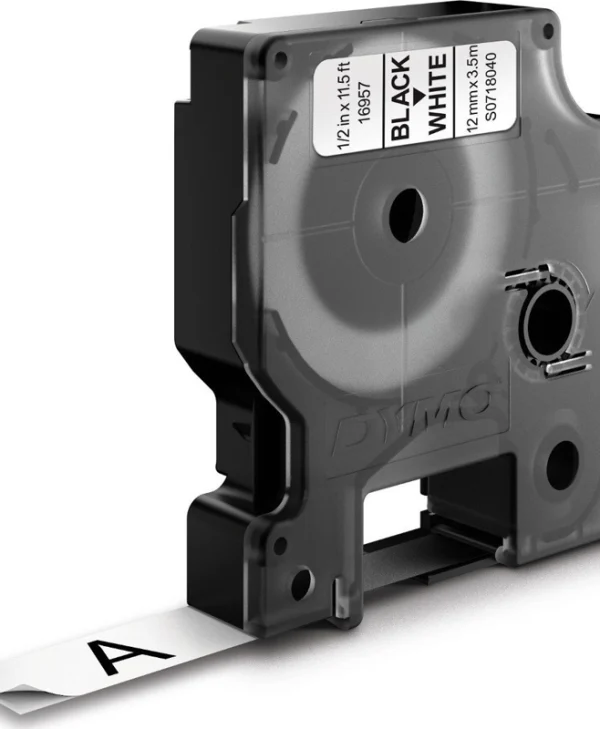 Dymo 16957 Ταινία Ετικετογράφου 3.5m x 12mm σε Λευκό Χρώμα