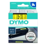 Ταινία Ετικετογράφου Dymo Standard 40918 9 Mm X 7 M Μαύρα Γράμματα Κίτρινο Φόντο S0720730 Dymo40918 S0720730 - Image 2