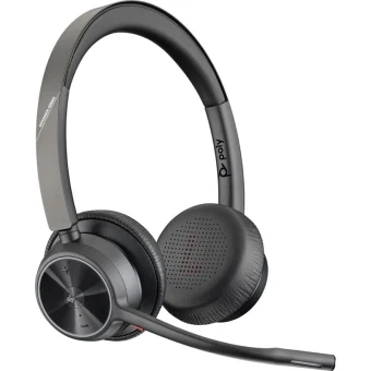 HP Poly Voyager 4320 Ασύρματα On Ear Multimedia Ακουστικά με μικρόφωνο και σύνδεση Bluetooth
