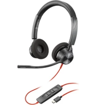Poly Blackwire 3320 On Ear Multimedia Ακουστικά με μικρόφωνο και σύνδεση USB-C