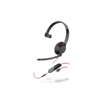 Plantronics Blackwire C5210 USB-C On Ear Multimedia Ακουστικά με μικρόφωνο και σύνδεση 3.5mm Jack / USB-A - Image 2