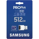 Samsung Pro Plus (2023) microSDXC 512GB Class 10 U3 V30 A2 UHS-I με USB Reader - Image 4