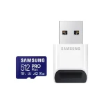 Samsung Pro Plus (2023) microSDXC 512GB Class 10 U3 V30 A2 UHS-I με USB Reader - Image 5