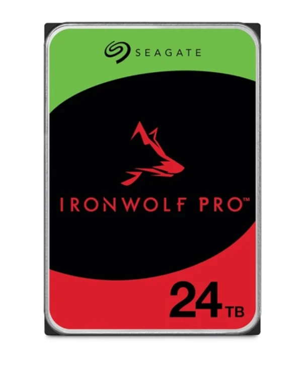 Seagate IronWolf Pro 24TB HDD Σκληρός Δίσκος 3.5" SATA III 7200rpm με 512MB Cache για NAS ST24000NT002