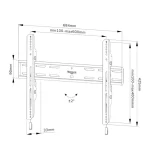 Neomounts WL30S-850BL16 Βάση Τηλεόρασης Τοίχου έως 82" και 70kg WL30S-850BL16 - Image 10