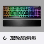 SteelSeries Apex 3 Gaming Πληκτρολόγιο με RGB φωτισμό (Αγγλικό US) - Image 8