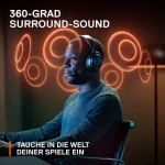 SteelSeries Arctis Nova Pro Wireless Over Ear Gaming Headset με σύνδεση Bluetooth - Image 8