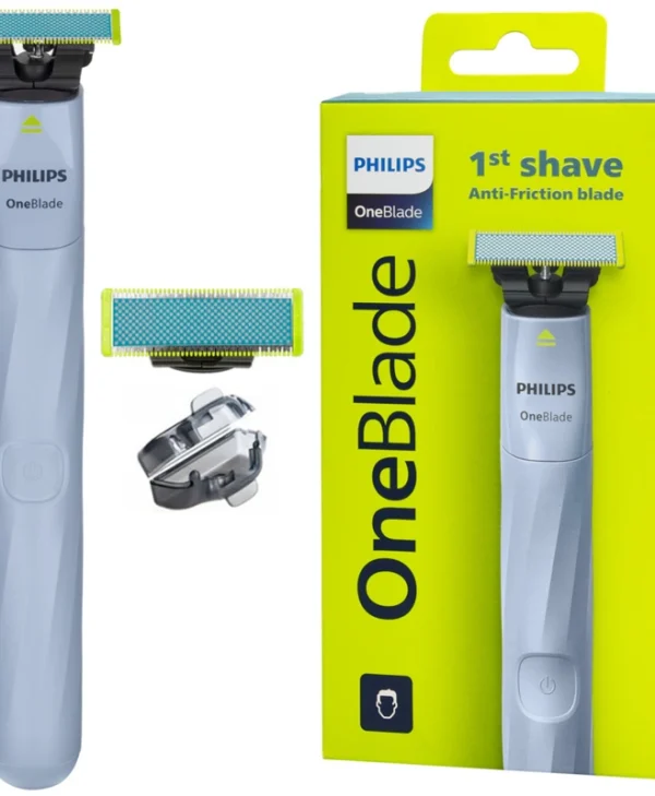 Philips OneBlade 1st Shave Ξυριστική Μηχανή Προσώπου Επαναφορτιζόμενη
