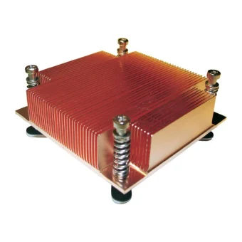 Inter-Tech K129 Παθητική Ψύκτρα Επεξεργαστή για Socket 115x Πορτοκαλί