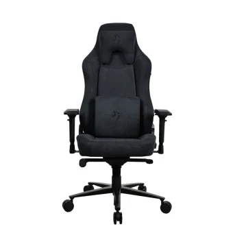 Arozzi Vernazza Supersoft Υφασμάτινη Καρέκλα Gaming με Ρυθμιζόμενα Μπράτσα Pure Black