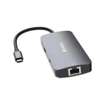 Verbatim USB-C Pro CMH-05 USB-C Docking Station με HDMI 4K PD Ethernet Γκρι - Image 2