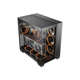 Antec C8 Gaming Full Tower Κουτί Υπολογιστή με Πλαϊνό Παράθυρο Μαύρο