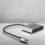 Inca ITPC-4T USB-C Docking Station με HDMI 4K PD και σύνδεση 2 Οθονών Ασημί ITPC-4T