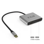 Inca ITPC-4T USB-C Docking Station με HDMI 4K PD και σύνδεση 2 Οθονών Ασημί ITPC-4T - Image 2
