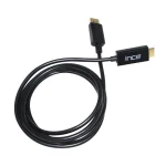 Inca Cable DisplayPort male - HDMI male 8m Μαύρο