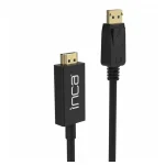 Inca Cable DisplayPort male - HDMI male 8m Μαύρο - Image 3