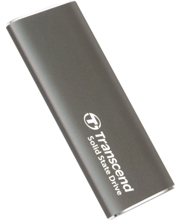Transcend Esd265c 2TB USB 3.2 SSD Stick με σύνδεση USB-C Γκρι