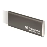 Transcend Esd265c 2TB USB 3.2 SSD Stick με σύνδεση USB-C Γκρι - Image 3