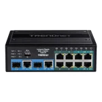Trendnet TI-BG104 Unmanaged L2 PoE+ Switch με 8 Θύρες Gigabit (1Gbps) Ethernet και 2 SFP Θύρες TI-BG104 - Image 3
