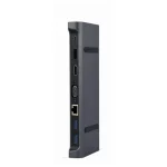 Cablexpert USB-C Docking Station με HDMI/DisplayPort 4K PD Ethernet Γκρι (A-CM-COMBO9-02) A-CM-COMBO9-02 - Image 2