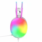 Inca IGK-X8Y Over Ear Gaming Headset με σύνδεση USB Γκρι IGK-X8Y - Image 2