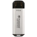Transcend Esd300s 512GB USB 3.2 SSD Stick με σύνδεση USB-C Γκρι