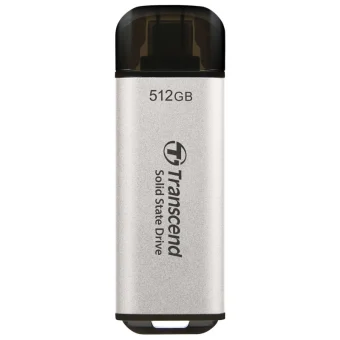 Transcend Esd300s 512GB USB 3.2 SSD Stick με σύνδεση USB-C Γκρι