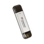 Transcend ESD310S 1TB USB 3.2 SSD Stick με σύνδεση USB-A & USB-C Ασημί - Image 4