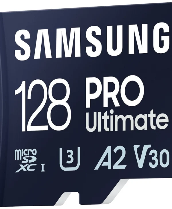 Samsung PRO Ultimate microSDXC 128GB Class 10 U3 V30 A2 UHS-I με αντάπτορα