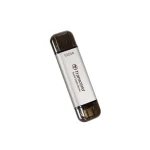 Transcend ESD310S 512GB USB 3.2 SSD Stick με σύνδεση USB-A & USB-C Ασημί - Image 3