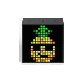 Divoom Tivoo TimeBox Evo Ηχείο Bluetooth 6W με Διάρκεια Μπαταρίας έως 6 ώρες Μαύρο