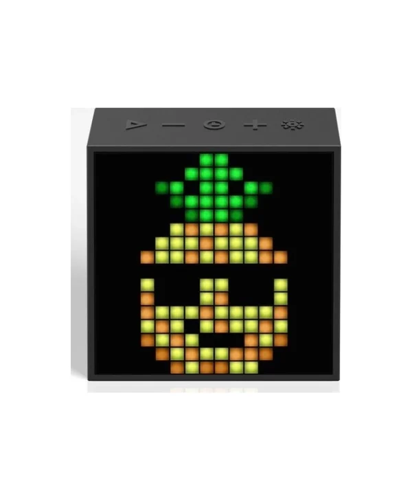 Divoom Tivoo TimeBox Evo Ηχείο Bluetooth 6W με Διάρκεια Μπαταρίας έως 6 ώρες Μαύρο