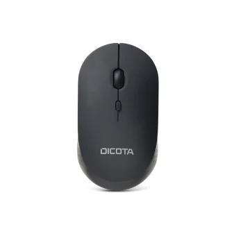 Dicota Silent V2 Ασύρματο Ποντίκι Μαύρο