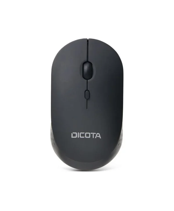 Dicota Silent V2 Ασύρματο Ποντίκι Μαύρο