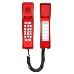 Fanvil H2U Compact Ενσύρματο Τηλέφωνο IP 2 γραμμών Κόκκινο - Image 3