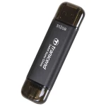 Transcend ESD310C 512GB USB 3.2 SSD Stick με σύνδεση USB-A & USB-C Μαύρο
