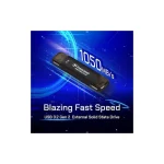 Transcend ESD310C 512GB USB 3.2 SSD Stick με σύνδεση USB-A & USB-C Μαύρο - Image 5